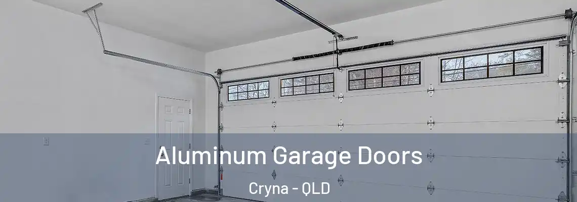 Aluminum Garage Doors Cryna - QLD