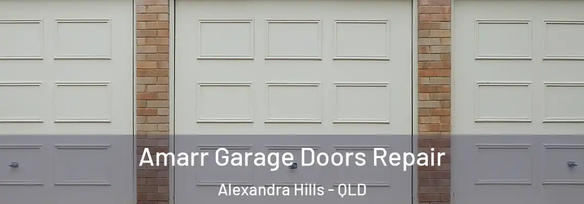Amarr Garage Doors Repair Alexandra Hills - QLD