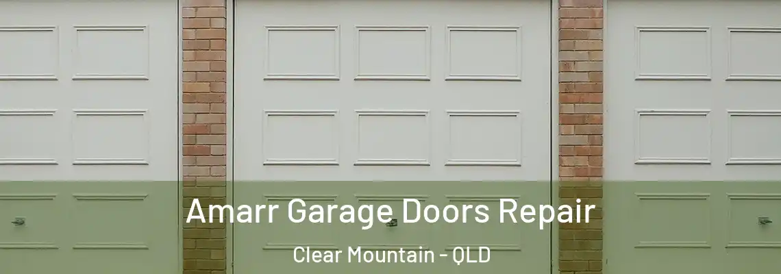 Amarr Garage Doors Repair Clear Mountain - QLD