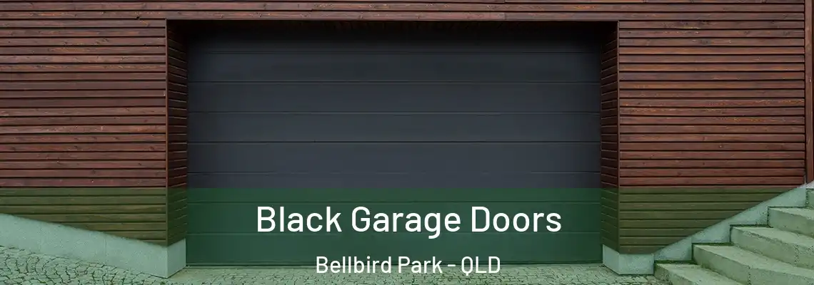  Black Garage Doors Bellbird Park - QLD