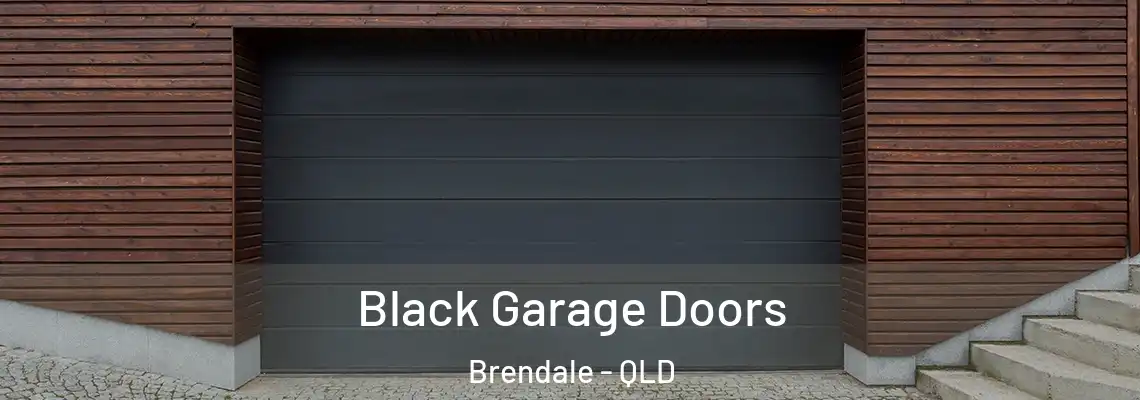  Black Garage Doors Brendale - QLD