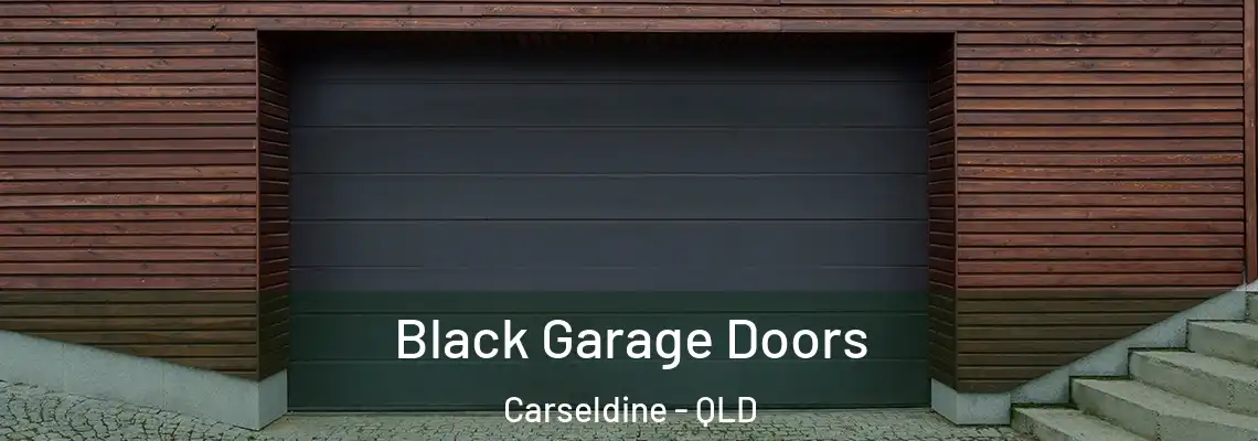 Black Garage Doors Carseldine - QLD