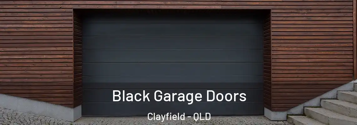  Black Garage Doors Clayfield - QLD