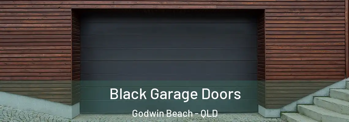  Black Garage Doors Godwin Beach - QLD