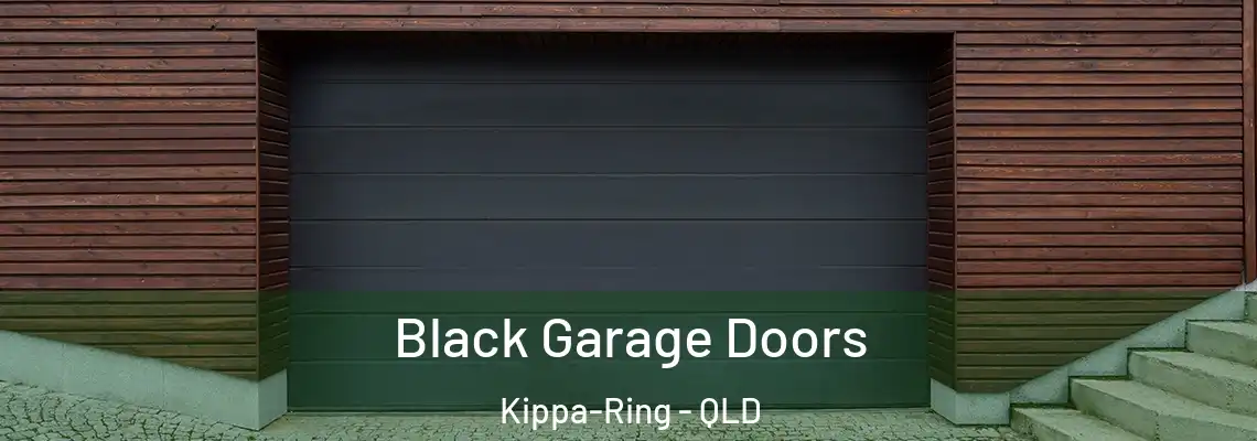  Black Garage Doors Kippa-Ring - QLD