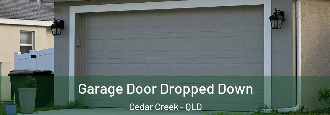  Garage Door Dropped Down Cedar Creek - QLD