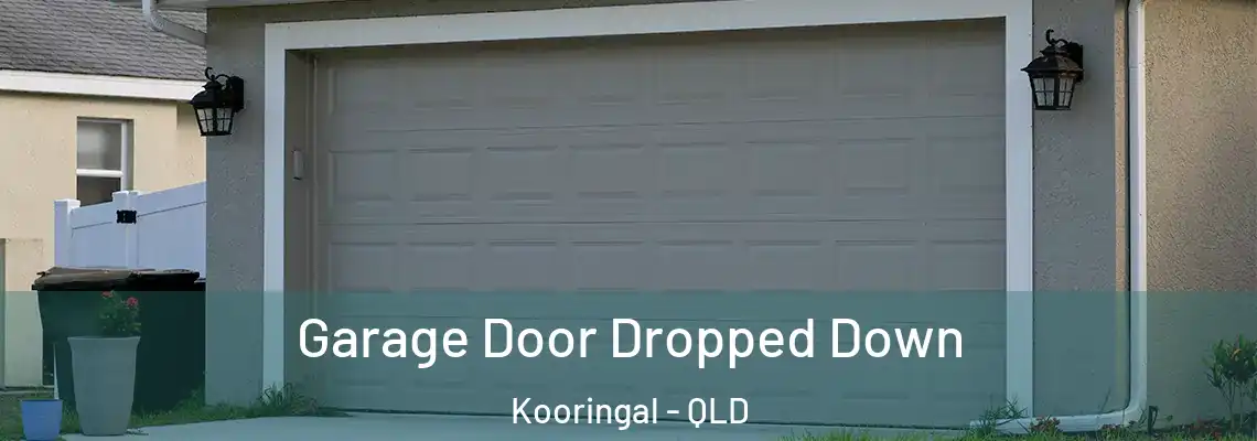  Garage Door Dropped Down Kooringal - QLD