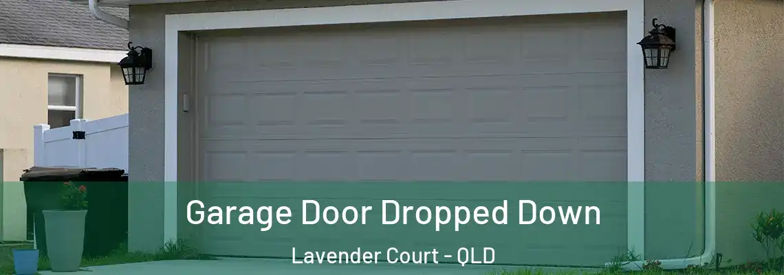 Garage Door Dropped Down Lavender Court - QLD