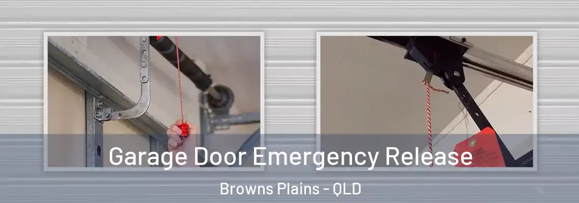 Garage Door Emergency Release Browns Plains - QLD