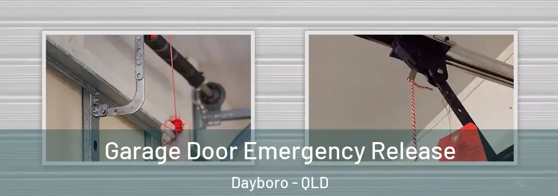Garage Door Emergency Release Dayboro - QLD