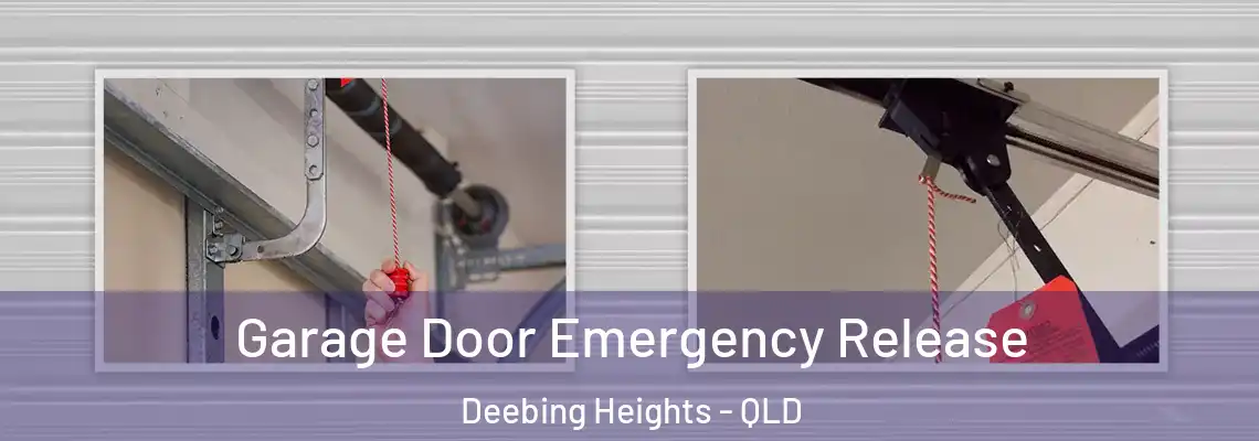  Garage Door Emergency Release Deebing Heights - QLD