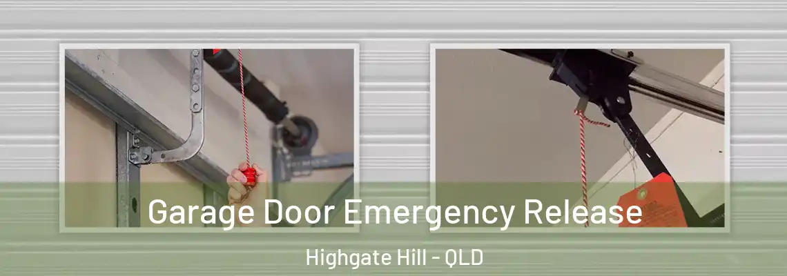 Garage Door Emergency Release Highgate Hill - QLD