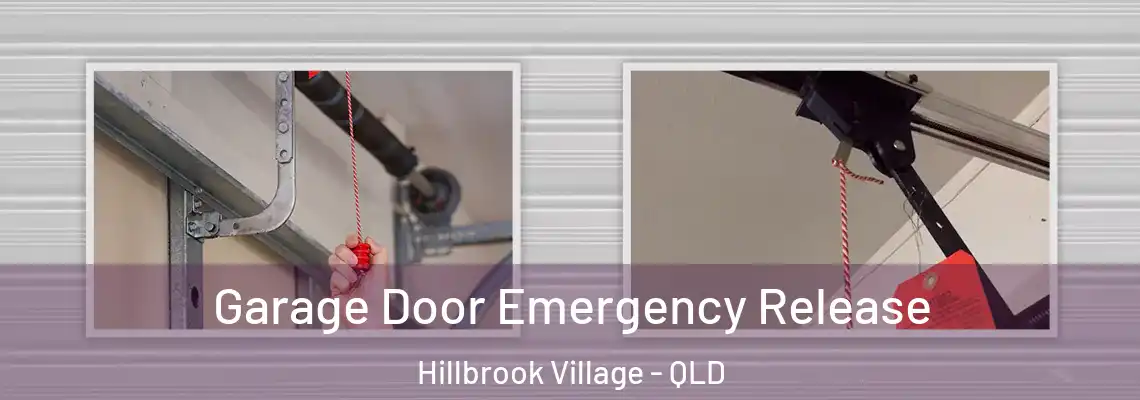  Garage Door Emergency Release Hillbrook Village - QLD