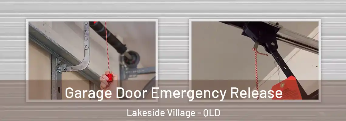  Garage Door Emergency Release Lakeside Village - QLD