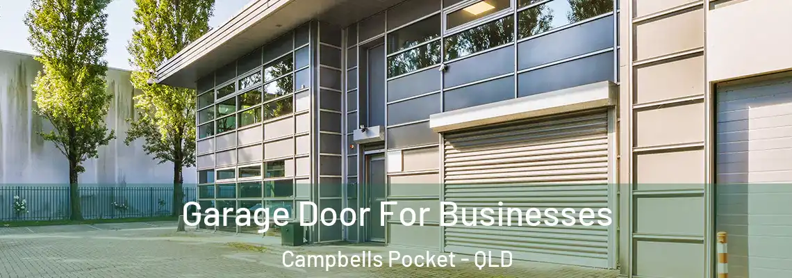 Garage Door For Businesses Campbells Pocket - QLD