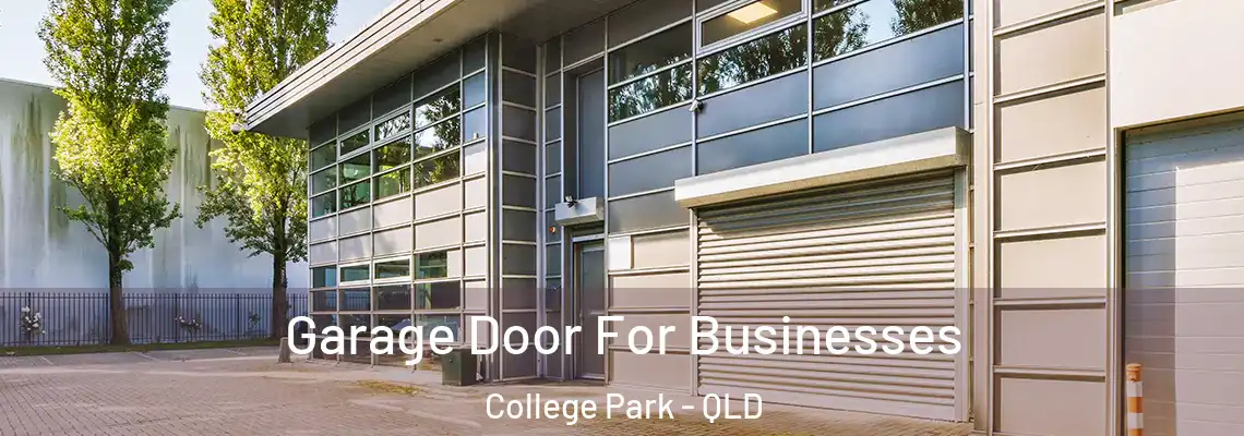 Garage Door For Businesses College Park - QLD