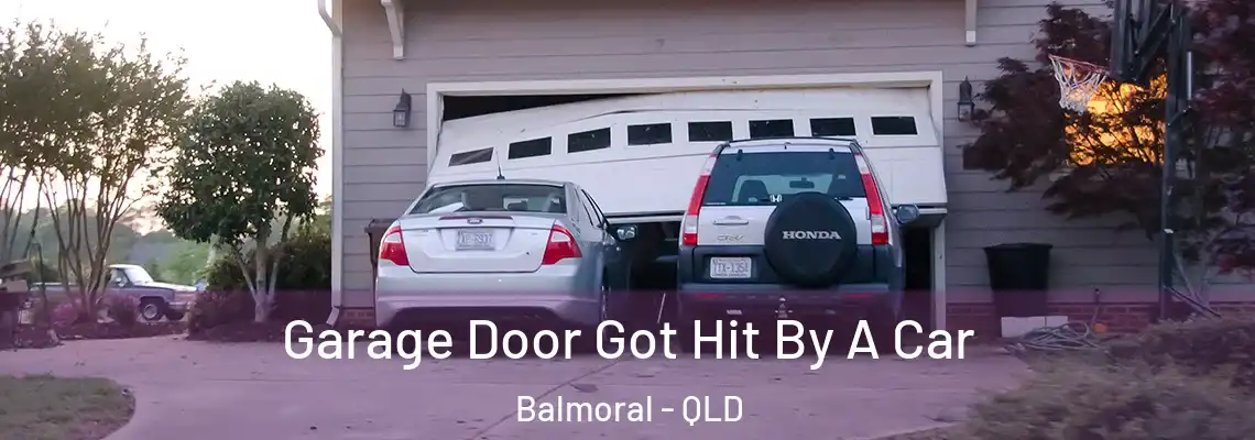  Garage Door Got Hit By A Car Balmoral - QLD