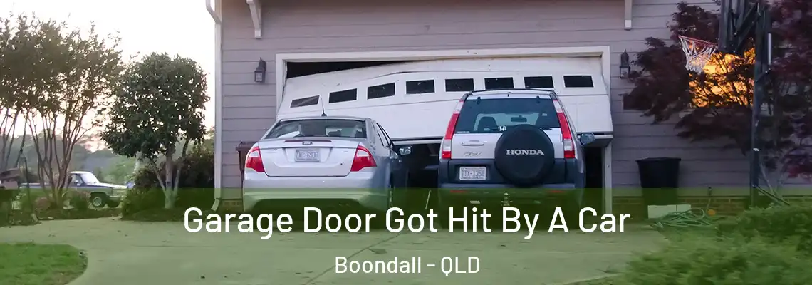  Garage Door Got Hit By A Car Boondall - QLD