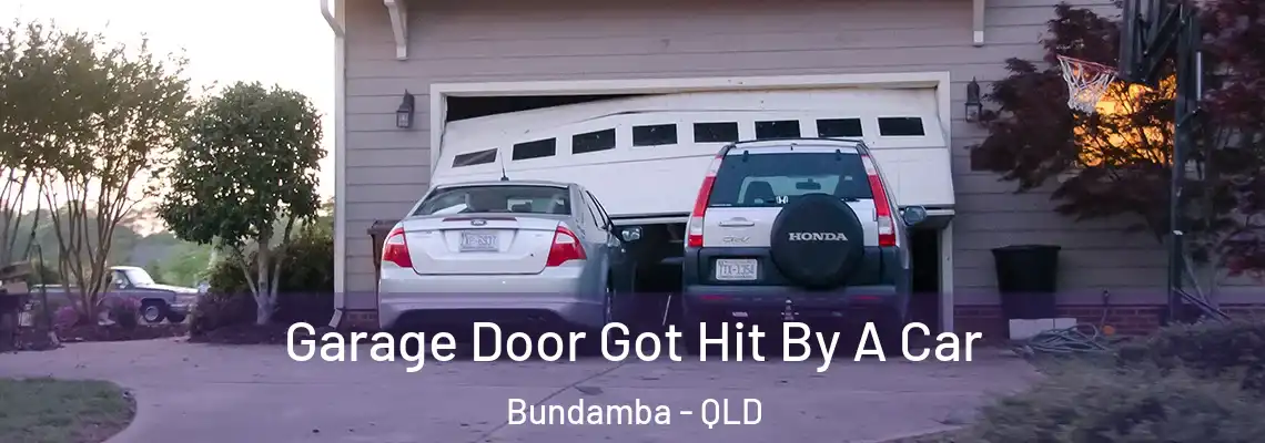  Garage Door Got Hit By A Car Bundamba - QLD