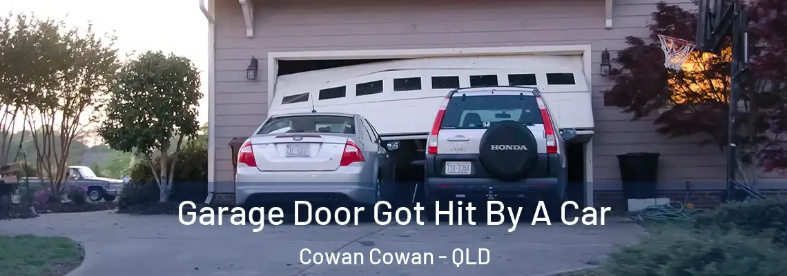  Garage Door Got Hit By A Car Cowan Cowan - QLD