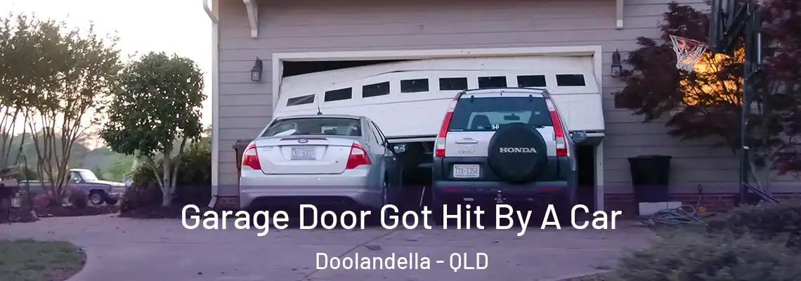  Garage Door Got Hit By A Car Doolandella - QLD