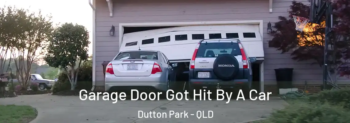 Garage Door Got Hit By A Car Dutton Park - QLD