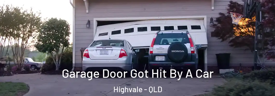  Garage Door Got Hit By A Car Highvale - QLD