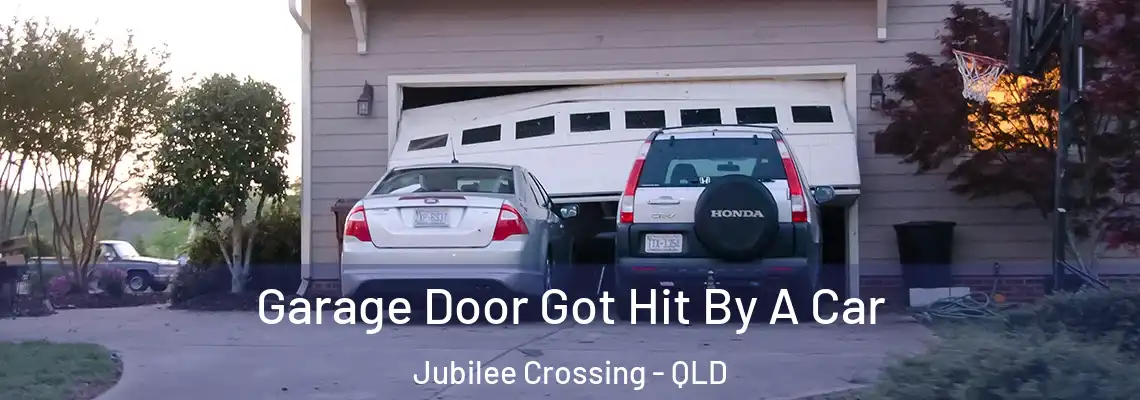 Garage Door Got Hit By A Car Jubilee Crossing - QLD