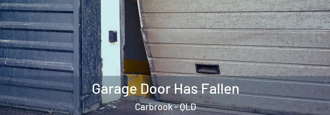  Garage Door Has Fallen Carbrook - QLD