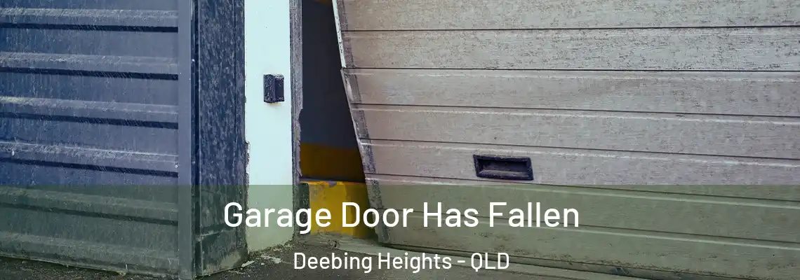  Garage Door Has Fallen Deebing Heights - QLD