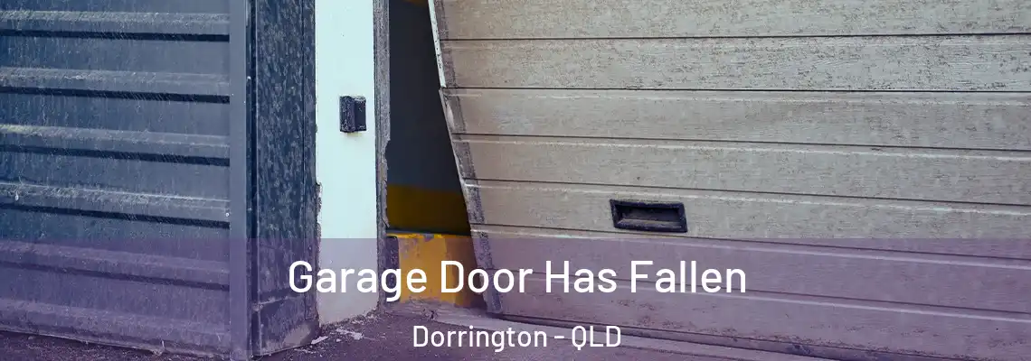  Garage Door Has Fallen Dorrington - QLD