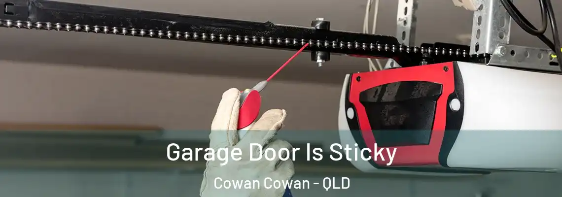  Garage Door Is Sticky Cowan Cowan - QLD