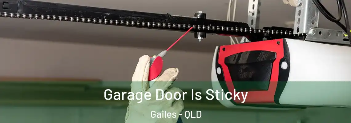 Garage Door Is Sticky Gailes - QLD