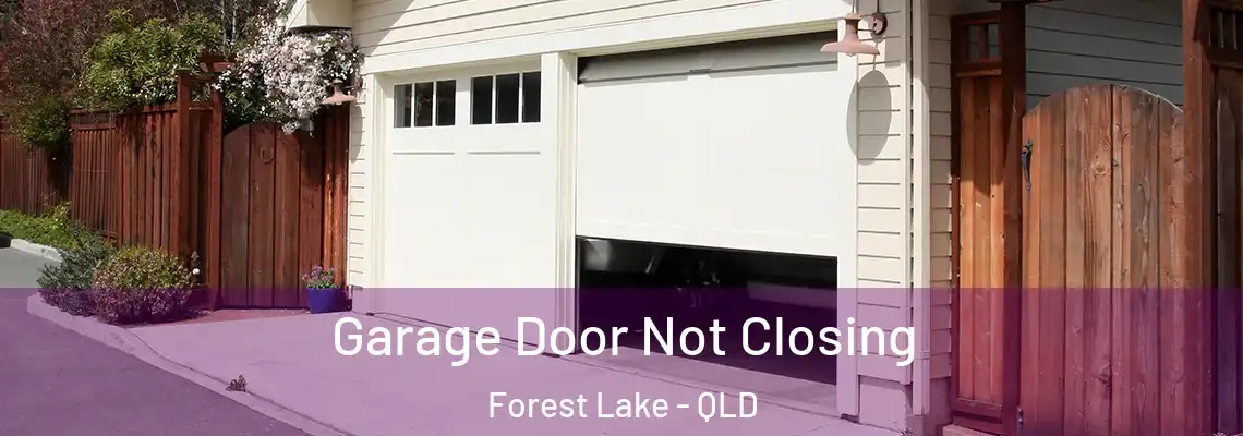 Garage Door Not Closing Forest Lake - QLD