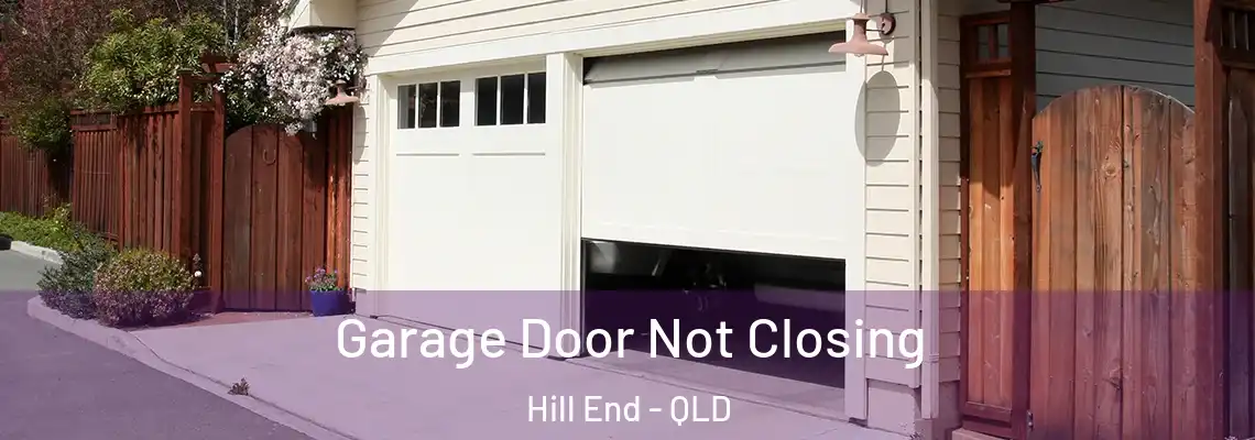 Garage Door Not Closing Hill End - QLD