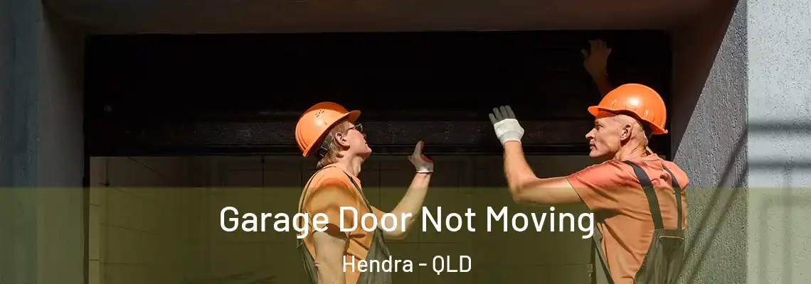 Garage Door Not Moving Hendra - QLD