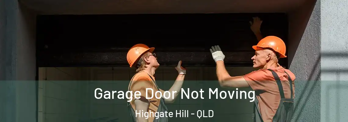 Garage Door Not Moving Highgate Hill - QLD