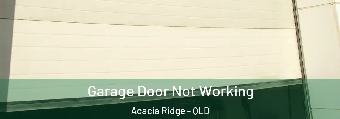  Garage Door Not Working Acacia Ridge - QLD