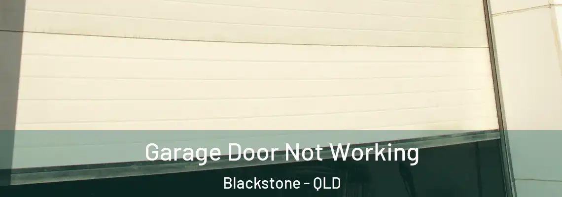  Garage Door Not Working Blackstone - QLD