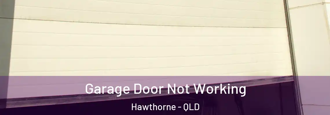 Garage Door Not Working Hawthorne - QLD