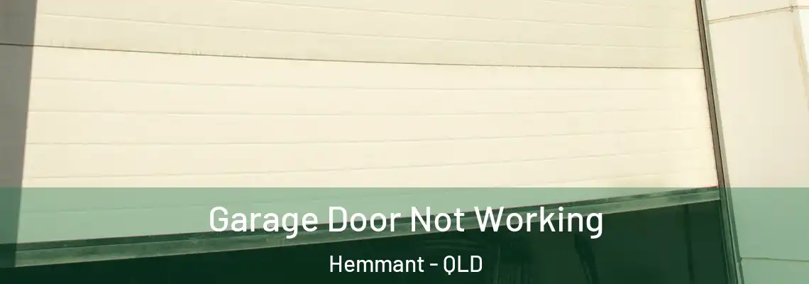Garage Door Not Working Hemmant - QLD