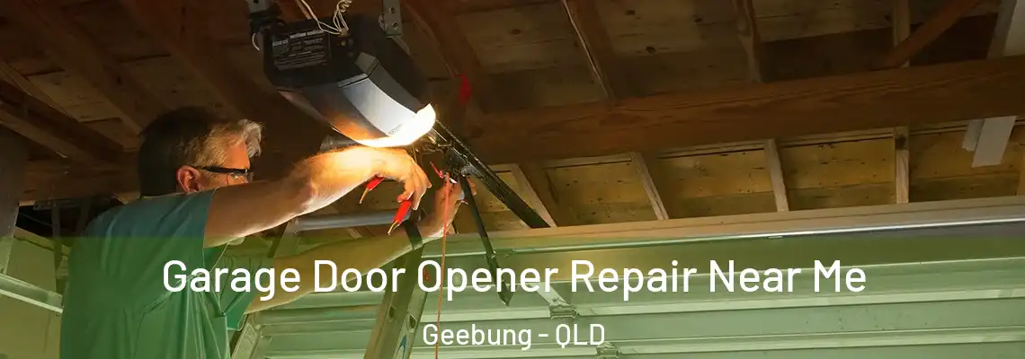 Garage Door Opener Repair Near Me Geebung - QLD
