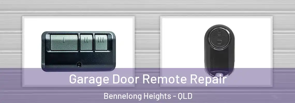 Garage Door Remote Repair Bennelong Heights - QLD