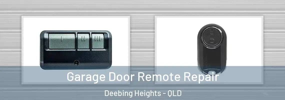 Garage Door Remote Repair Deebing Heights - QLD