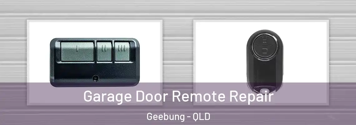 Garage Door Remote Repair Geebung - QLD