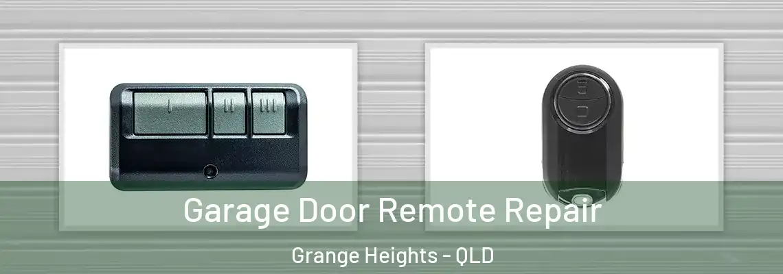 Garage Door Remote Repair Grange Heights - QLD