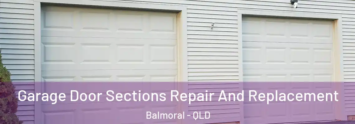 Garage Door Sections Repair And Replacement Balmoral - QLD