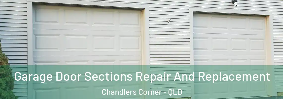 Garage Door Sections Repair And Replacement Chandlers Corner - QLD
