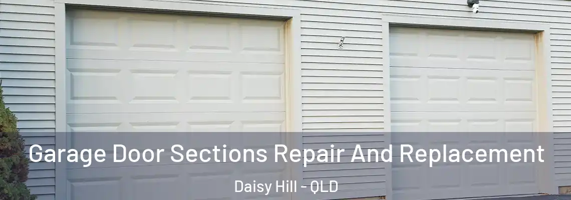 Garage Door Sections Repair And Replacement Daisy Hill - QLD