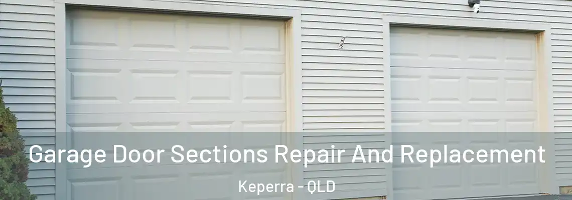 Garage Door Sections Repair And Replacement Keperra - QLD